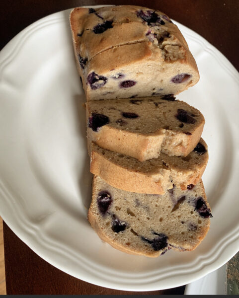 Lemon blueberry bread 2