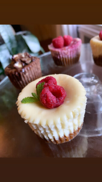 cheesecake cupcake plain